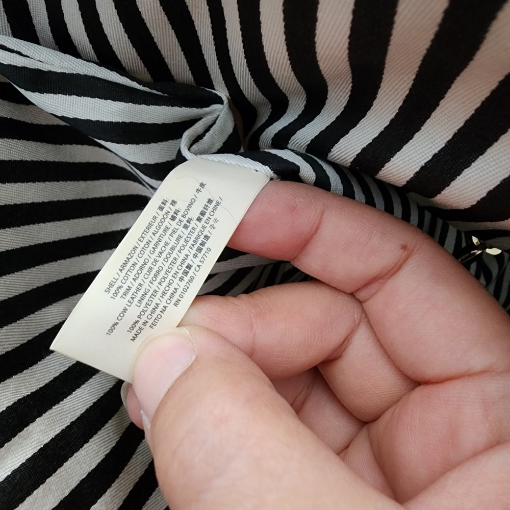 Kate Spade Tequila is not my friend zipper canvas tote - Picture 9 of 13